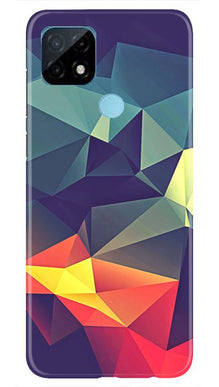 Modern Art Mobile Back Case for Realme C21 (Design - 232)