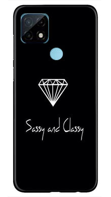 Sassy and Classy Mobile Back Case for Realme C21 (Design - 264)