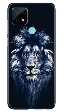 Lion Mobile Back Case for Realme C21 (Design - 281)