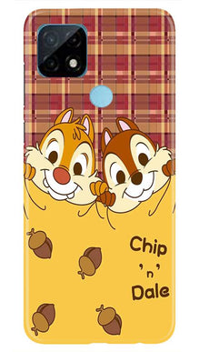 Chip n Dale Mobile Back Case for Realme C21 (Design - 342)