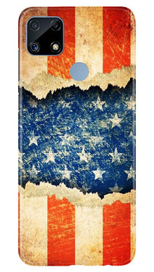 United Kingdom Mobile Back Case for Realme C25S (Design - 52)