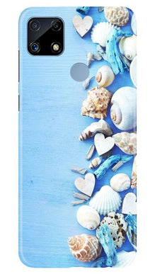 Sea Shells2 Mobile Back Case for Realme C25S (Design - 64)