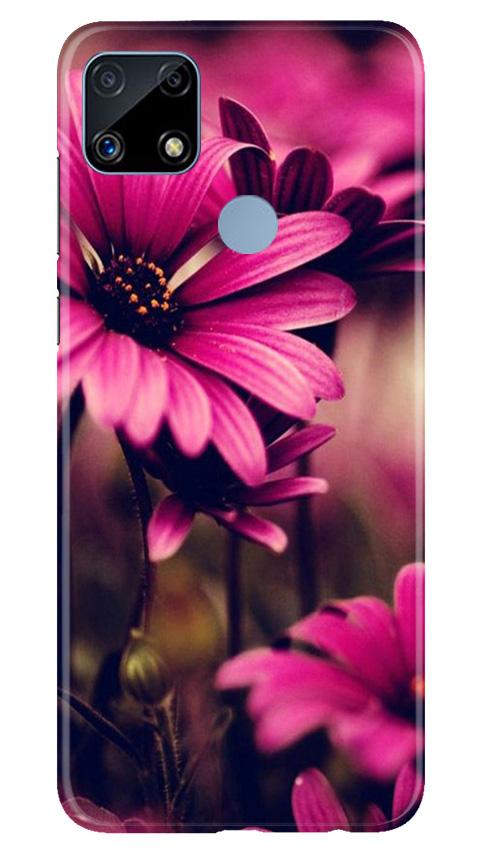 Purple Daisy Case for Realme C25S