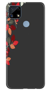 Grey Background Mobile Back Case for Realme C25S (Design - 71)