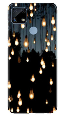 Party Bulb Mobile Back Case for Realme C25S (Design - 72)