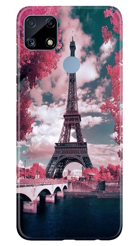 Eiffel Tower Case for Realme C25S  (Design - 101)