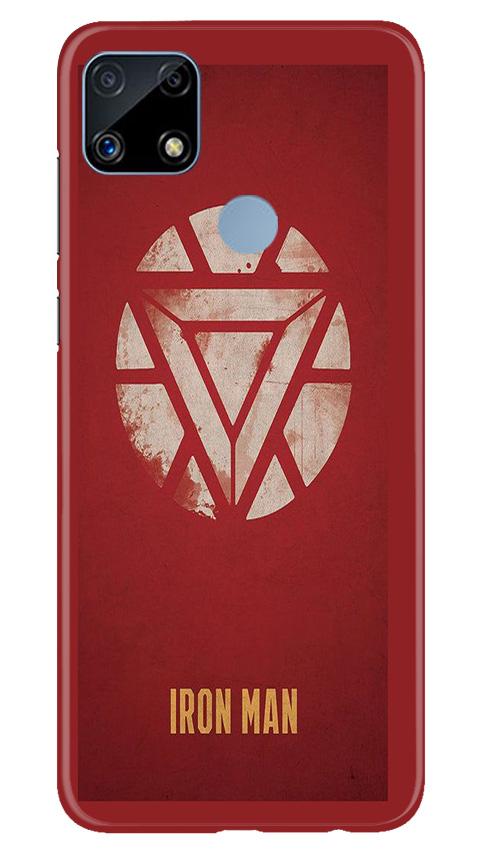 Iron Man Superhero Case for Realme C25S  (Design - 115)