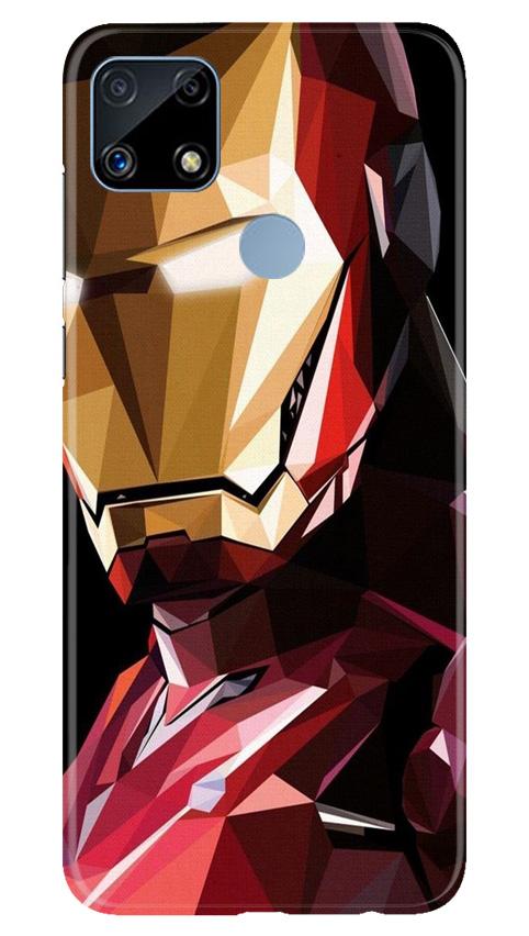 Iron Man Superhero Case for Realme C25S  (Design - 122)