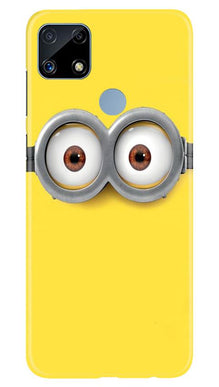 Minions Mobile Back Case for Realme C25S  (Design - 128)