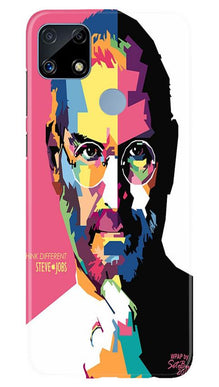 Steve Jobs Mobile Back Case for Realme C25S  (Design - 132)