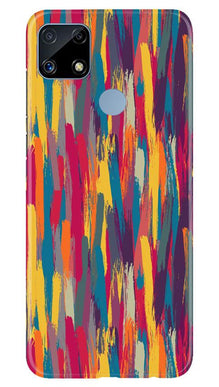 Modern Art Mobile Back Case for Realme C25 (Design - 242)