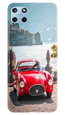 Vintage Car Mobile Back Case for Realme C21Y (Design - 51)