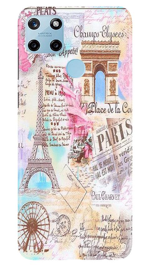 Paris Eiftel Tower Case for Realme C25Y