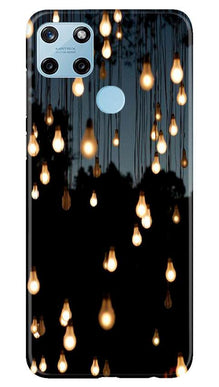 Party Bulb Mobile Back Case for Realme C25Y (Design - 72)