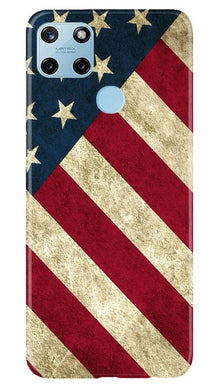 America Mobile Back Case for Realme C25Y (Design - 79)