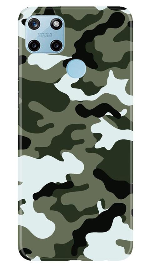 Army Camouflage Case for Realme C21Y  (Design - 108)
