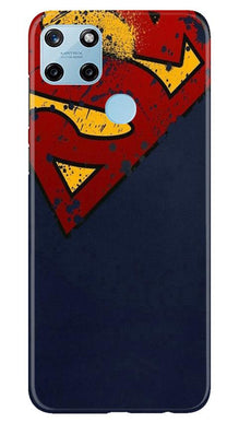 Superman Superhero Mobile Back Case for Realme C21Y  (Design - 125)