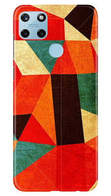 Modern Art Mobile Back Case for Realme C25Y (Design - 203)