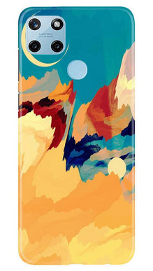 Modern Art Mobile Back Case for Realme C21Y (Design - 236)