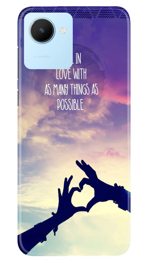 Fall in love Case for Realme C30