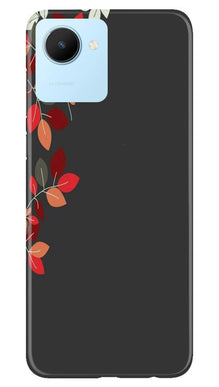 Grey Background Mobile Back Case for Realme C30 (Design - 71)