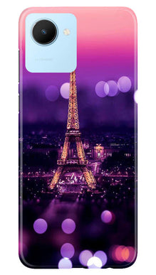 Eiffel Tower Mobile Back Case for Realme C30 (Design - 86)