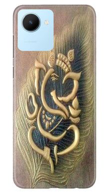 Lord Ganesha Mobile Back Case for Realme C30 (Design - 100)