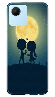 Love Couple Mobile Back Case for Realme C30  (Design - 109)