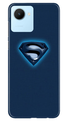 Superman Superhero Mobile Back Case for Realme C30  (Design - 117)