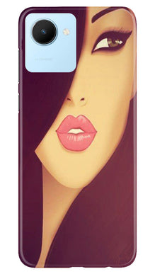 Girlish Mobile Back Case for Realme C30  (Design - 130)