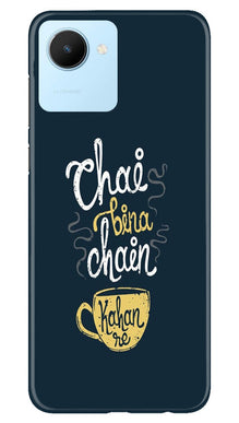 Chai Bina Chain Kahan Mobile Back Case for Realme C30  (Design - 144)