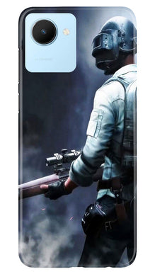 Pubg Mobile Back Case for Realme C30  (Design - 148)