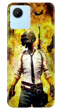 Pubg Mobile Back Case for Realme C30  (Design - 149)