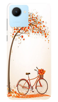 Bicycle Mobile Back Case for Realme C30 (Design - 161)