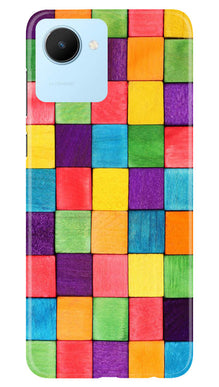 Puzzle Pattern Mobile Back Case for Realme C30 (Design - 186)