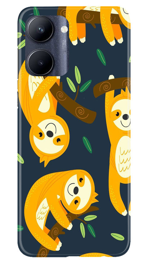 Racoon Pattern Case for Realme C33