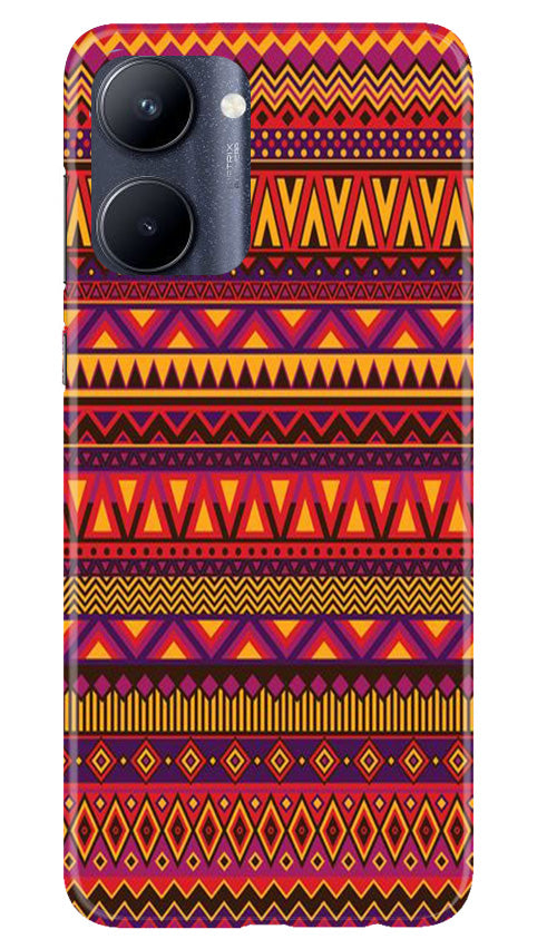 Zigzag line pattern2 Case for Realme C33