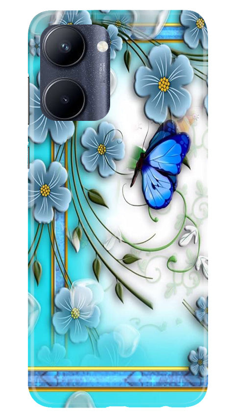 Blue Butterfly Case for Realme C33