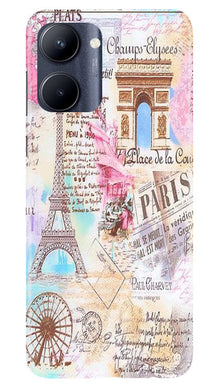 Paris Eiftel Tower Mobile Back Case for Realme C33 (Design - 54)