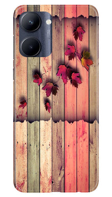 Wooden look2 Mobile Back Case for Realme C33 (Design - 56)