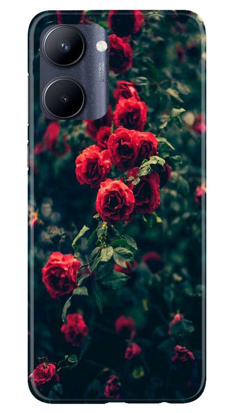 Red Rose Case for Realme C33