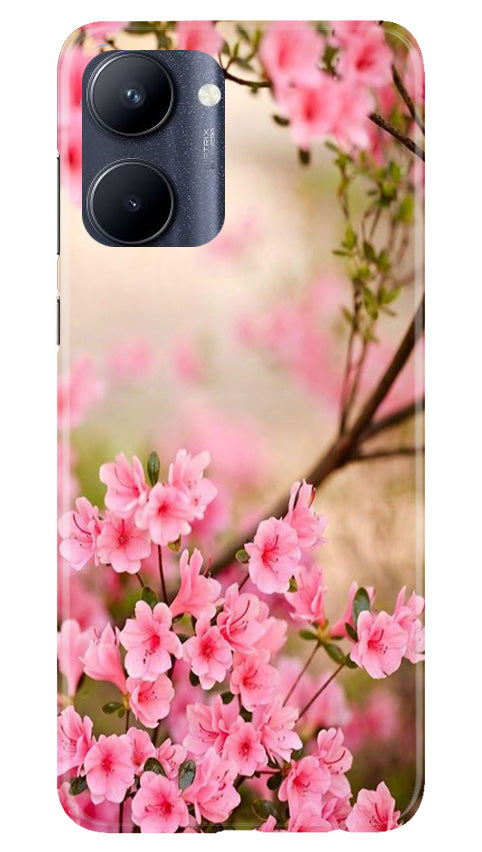 Pink flowers Case for Realme C33