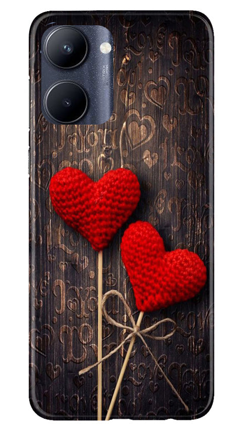 Red Hearts Case for Realme C33