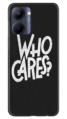 Who Cares Mobile Back Case for Realme C33 (Design - 94)