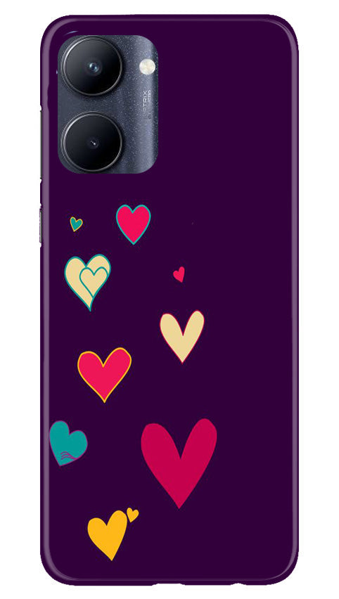 Purple Background Case for Realme C33(Design - 107)