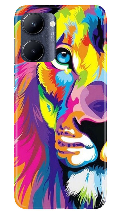 Colorful Lion Case for Realme C33(Design - 110)