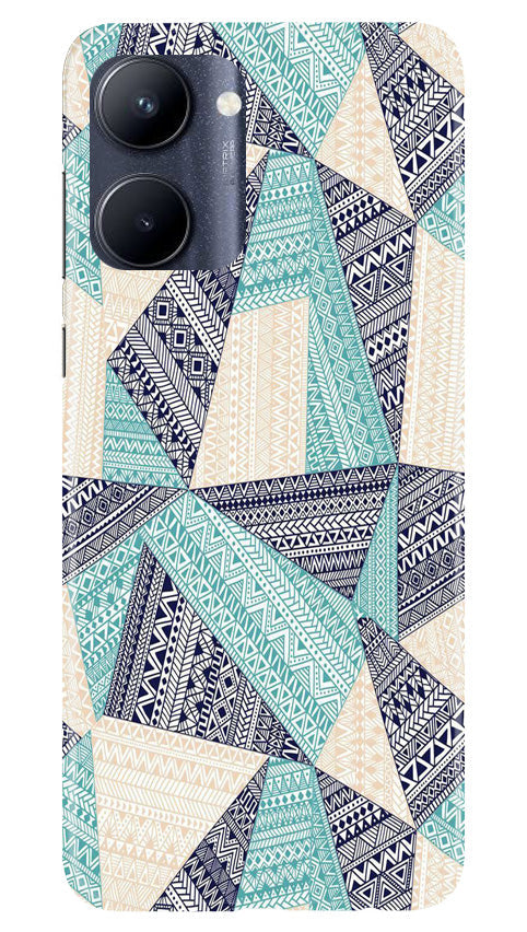 Desingner Pattern Case for Realme C33(Design - 123)