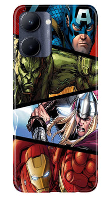 Avengers Superhero Mobile Back Case for Realme C33  (Design - 124)