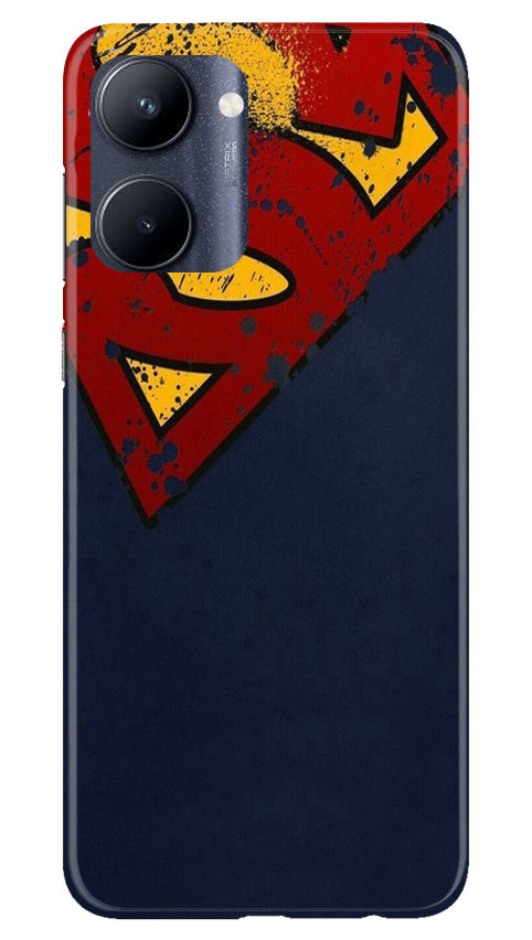 Superman Superhero Case for Realme C33(Design - 125)