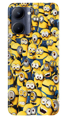 Minions Mobile Back Case for Realme C33  (Design - 126)